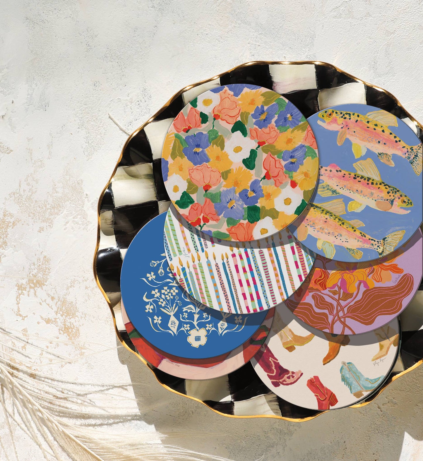 Flower Power Seedlings Coaster