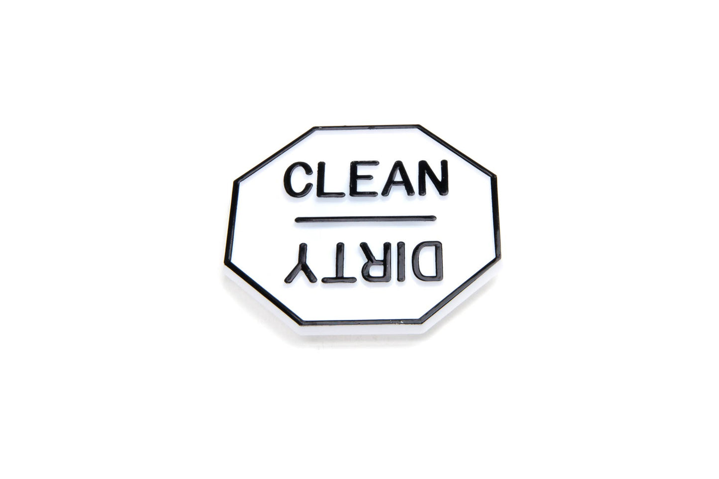 Fox Run Brands - Fox Run Clean or Dirty Dishwasher Magnet, 2.5" x 2.5"
