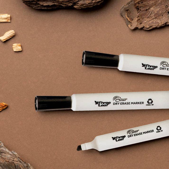 Three Leaf Dry Erase Marker 4 Ct.