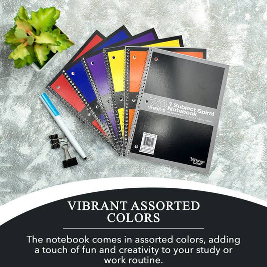 1-Subject Spiral Notebook , College Ruled