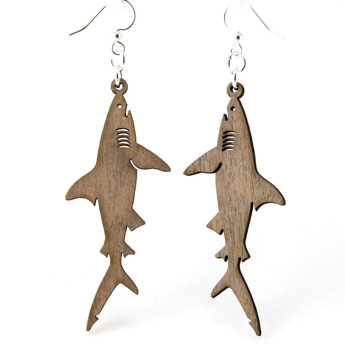 Green Tree Jewelry - Shark Earrings