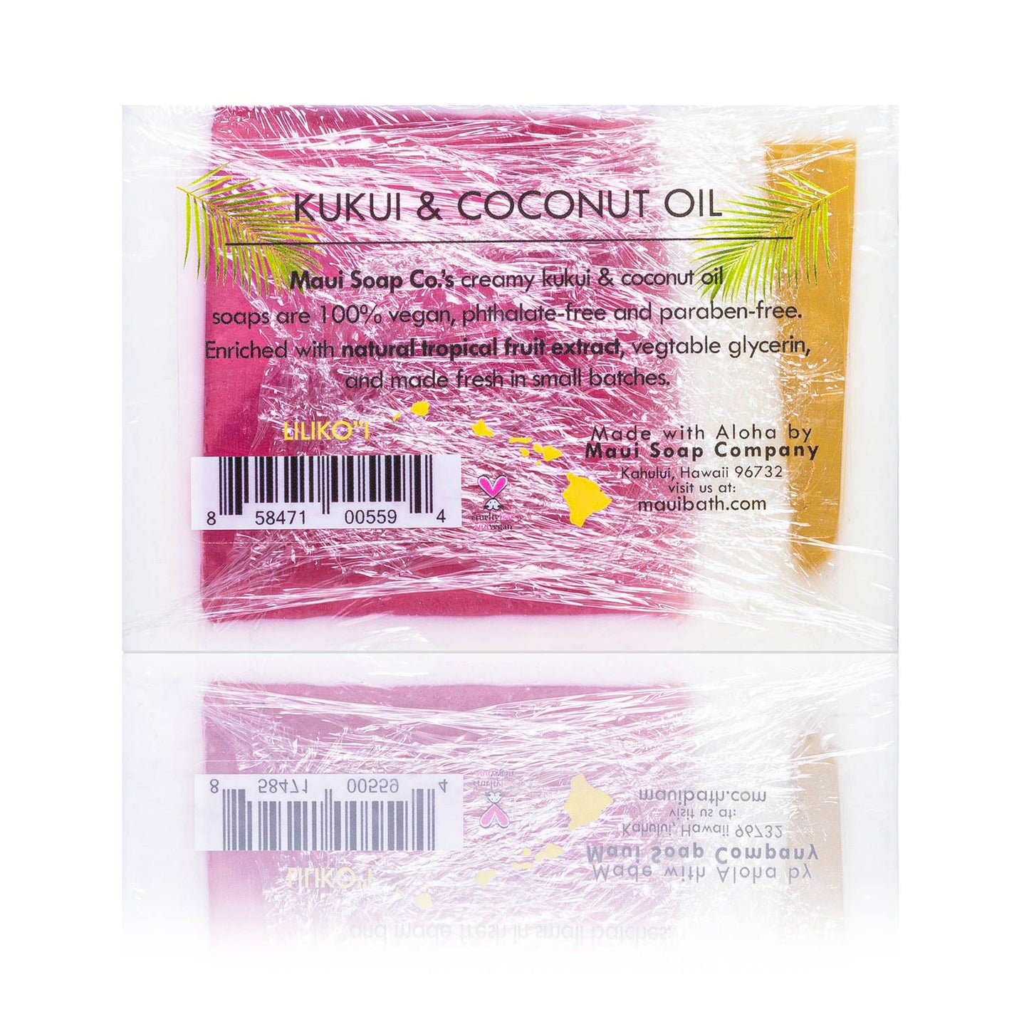 Liliko'i Bar Soap with Kukui & Coconut Oil 6oz