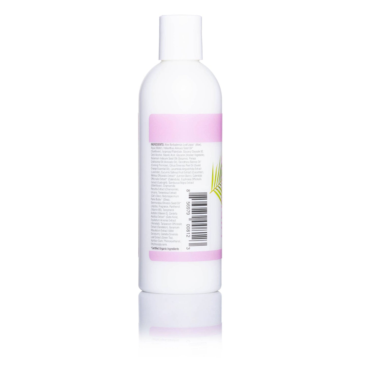 Hibiscus Body Lotion w/ Avocado Oil, Cucumber & Vit. E, 8 oz