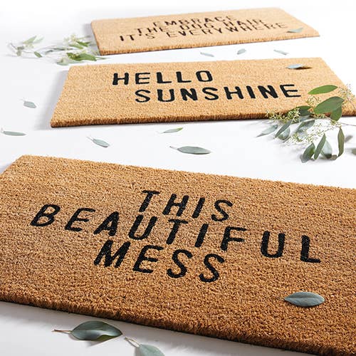 Santa Barbara Design Studio by Creative Brands - Face to Face Doormat - Hello Sunshine