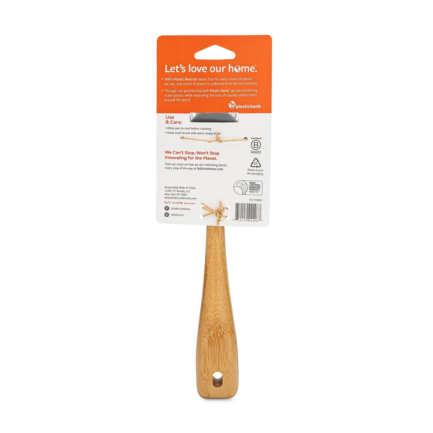 Full Circle Home - Tenacious C Cast Iron Brush