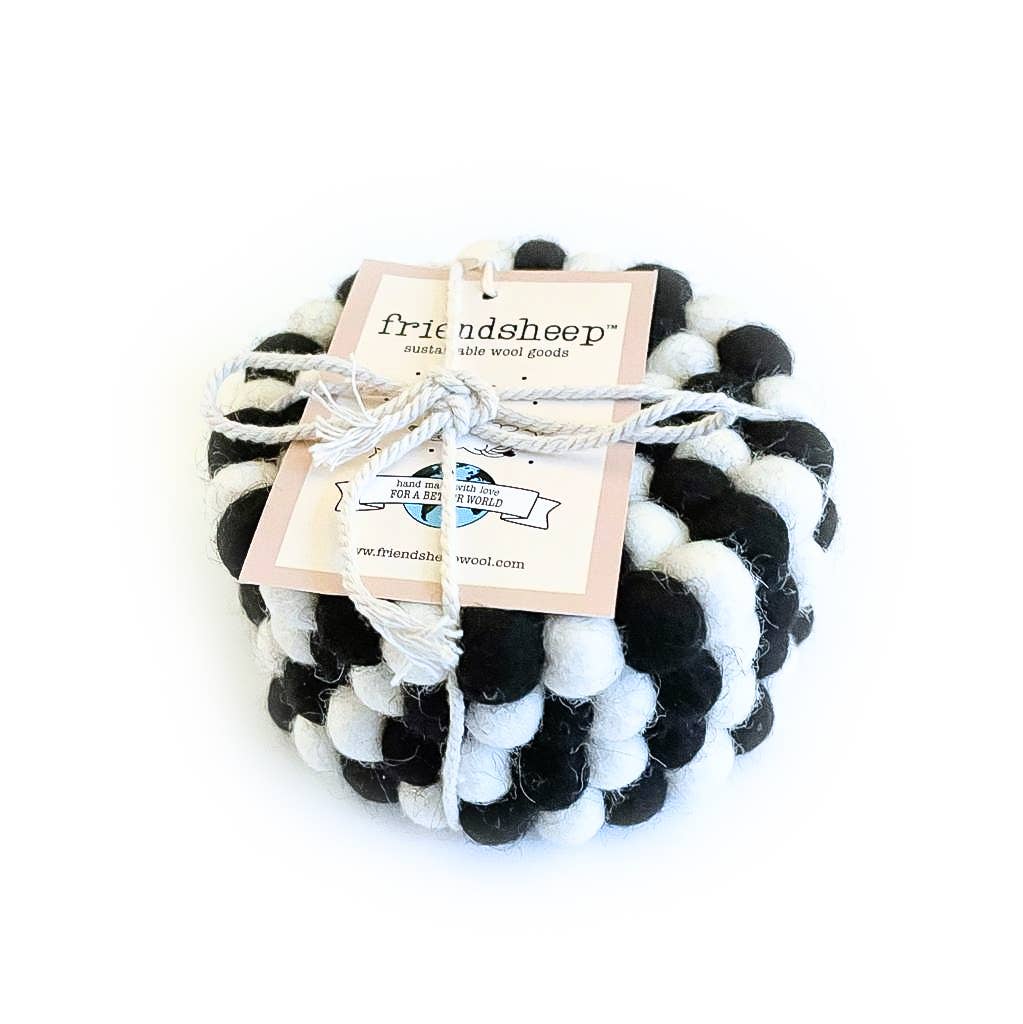 Friendsheep - The Witch Is In Eco Coasters and Trivets