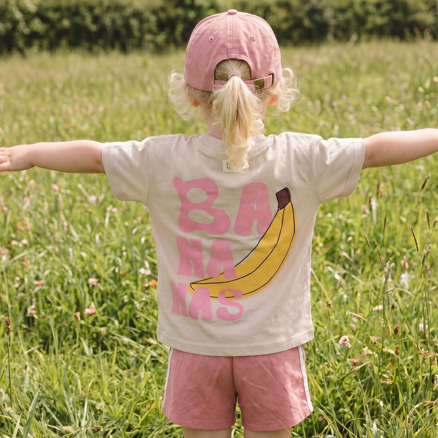 Pink Bananas Kids Organic Cotton Tee