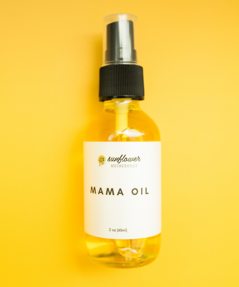 Sunflower Motherhood - Mama Oil | Hydrating Maternity Belly Oil Natural Ingredients