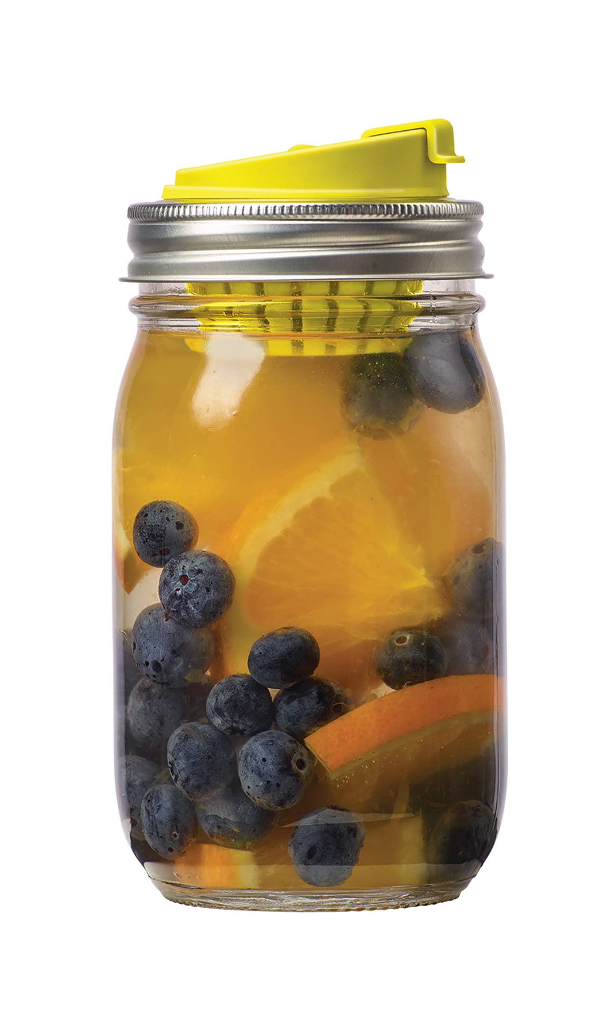 Fox Run Brands - Jarware Fruit Infusion Drink Lid for Regular Mouth Mason Jar