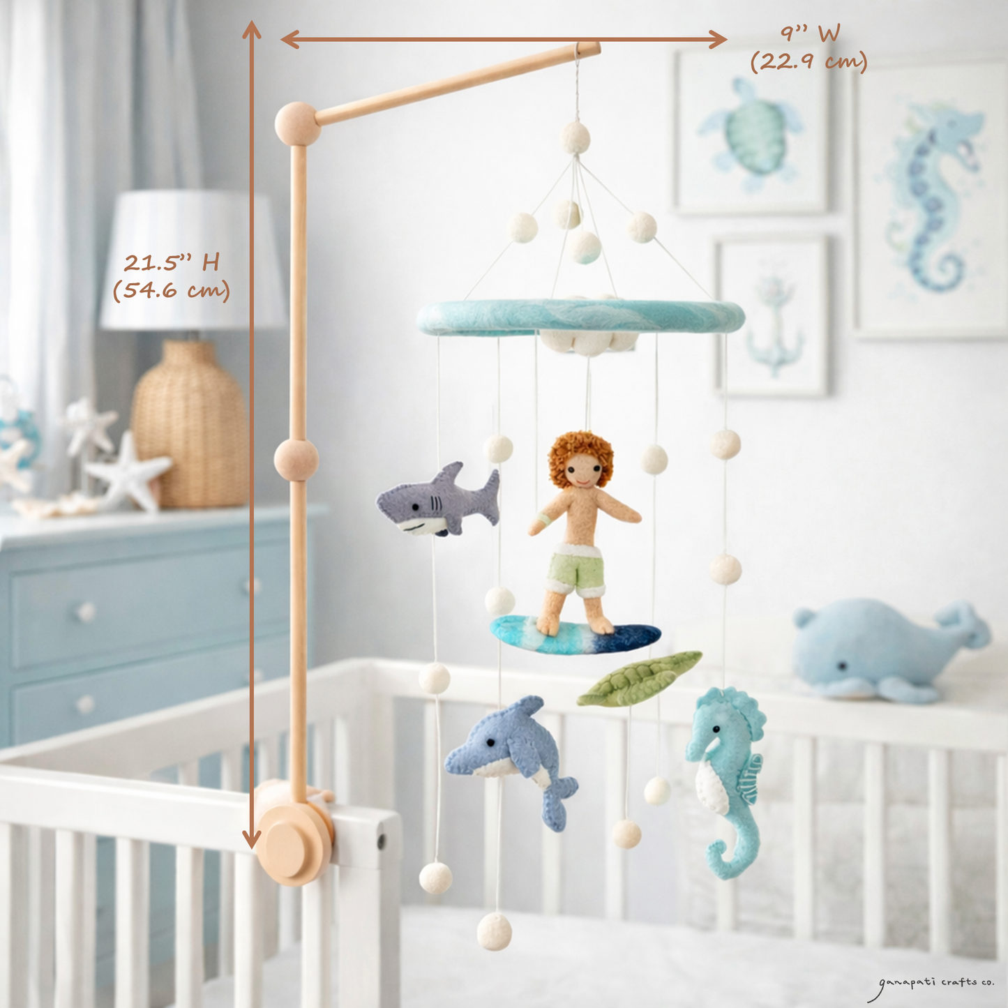 Baby Mobile - Surfer Boy