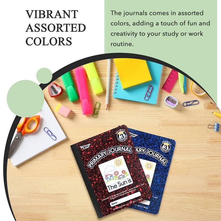 Composition Primary Notebook (Wide Ruled)