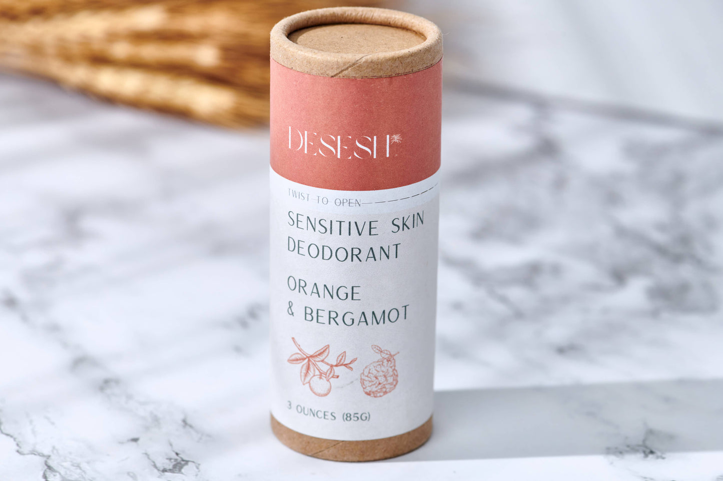 Natural Sensitive Deodorant (Aluminum Free, No Baking Soda)