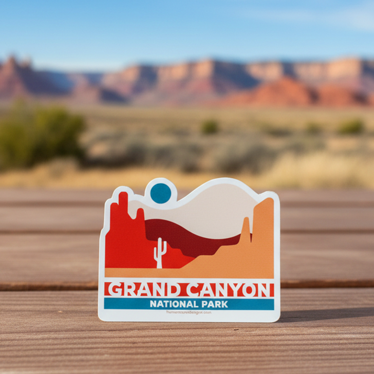 Grand Canyon National Park Sticker - Arizona Souvenir + Gift