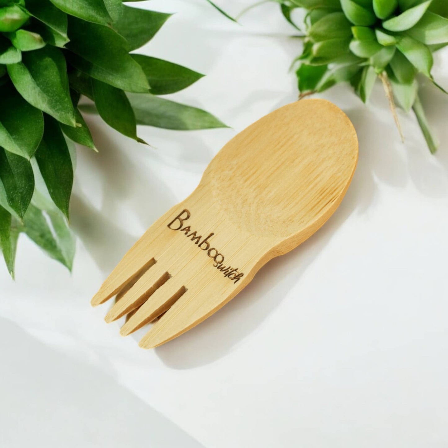 Bamboo Switch - Small Bamboo Spork Utensil | Picnic Bestseller