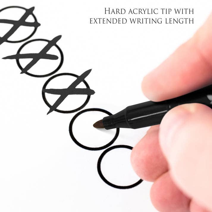 Permanent Marker 4 Ct., Fine Tip