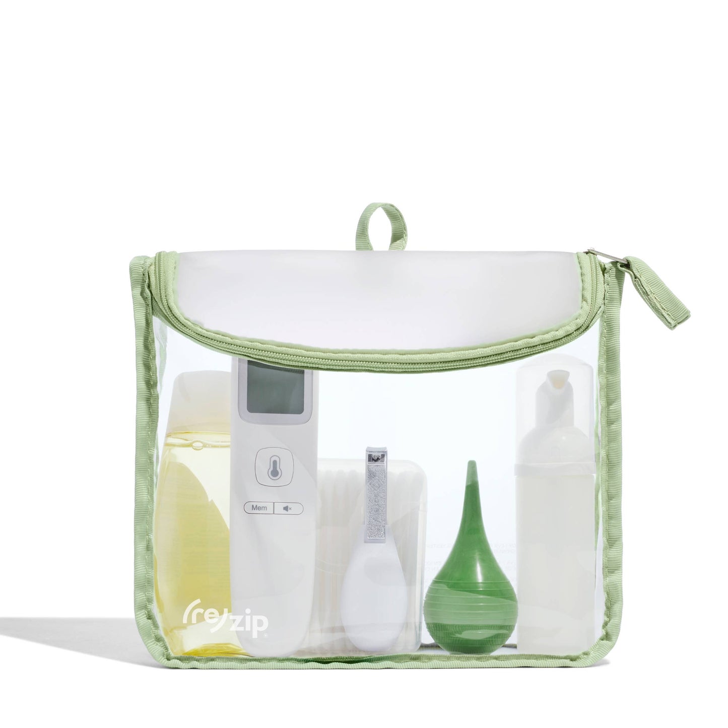 TSA-Compliant Reusable Zippered Travel Bag - Quart