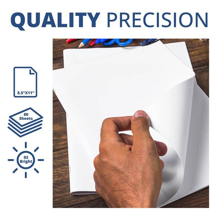 Three Leaf 80 Ct. Multipurpose Paper 8.5 X 11 Inch, 50 Pack