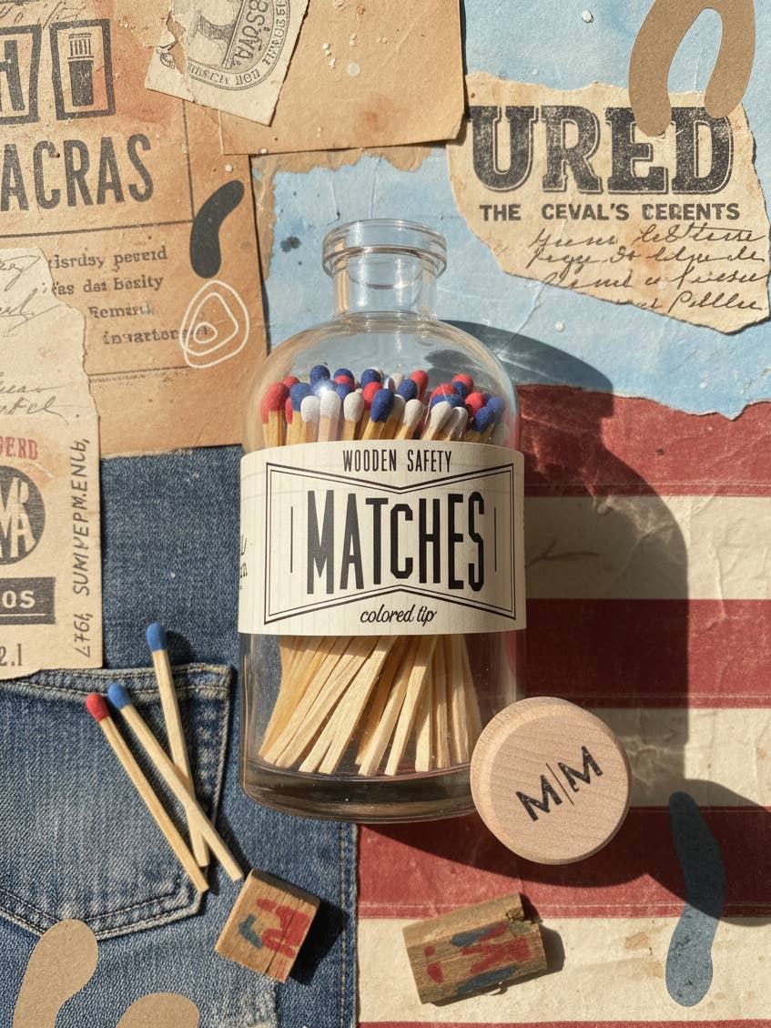 Made Market Co. - Vintage Apothecary USA Matches America 250 Celebration