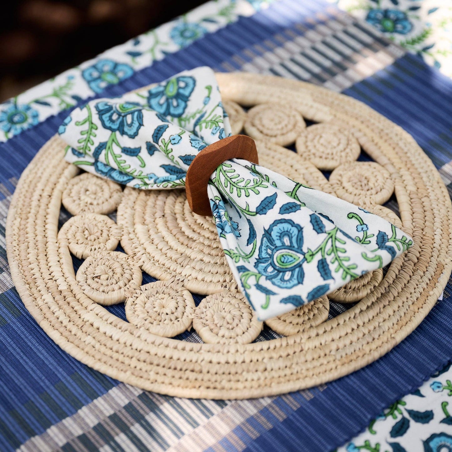 Ten Thousand Villages - Pleta Woven Date Palm Leaf Charger