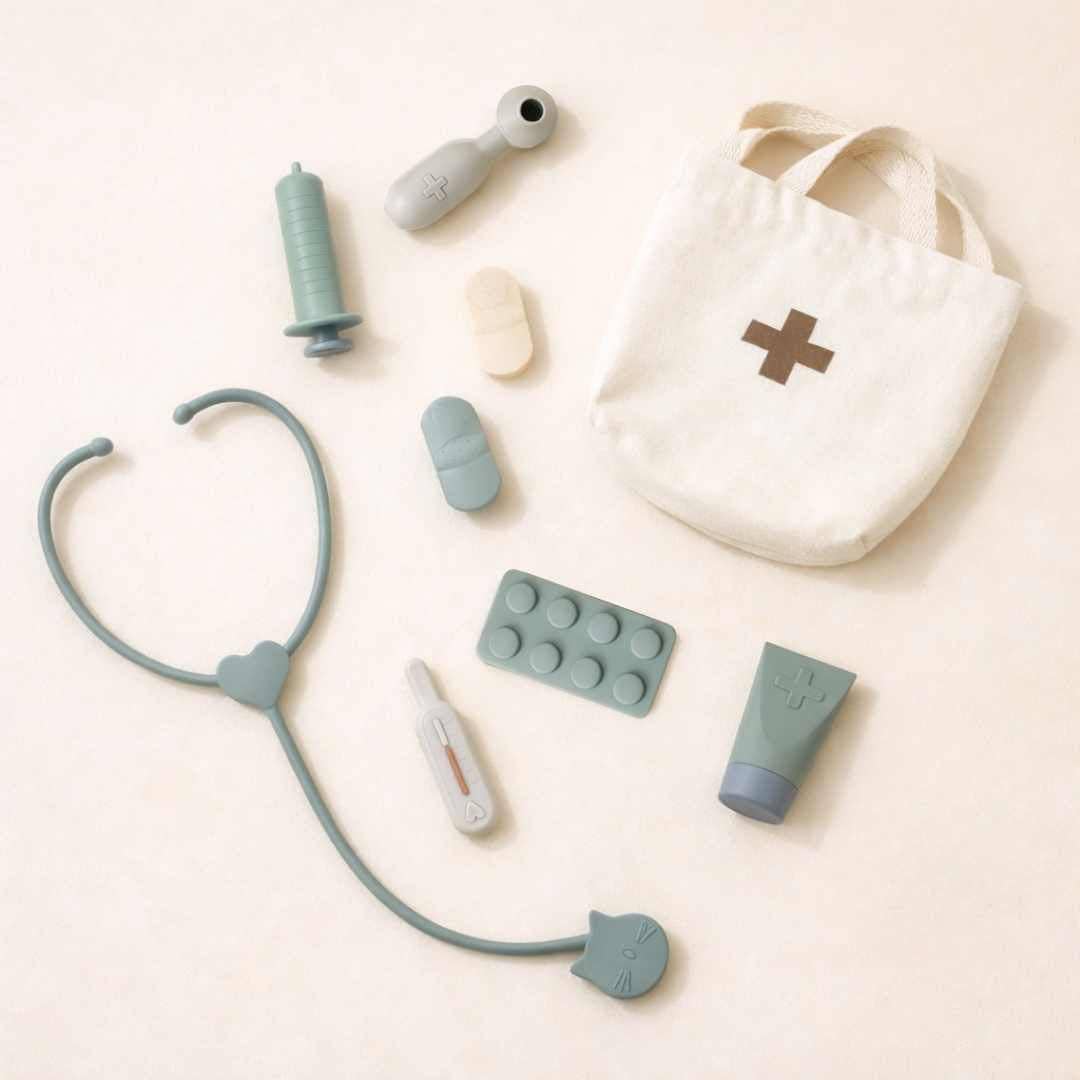 Silicone Doctor Play Set