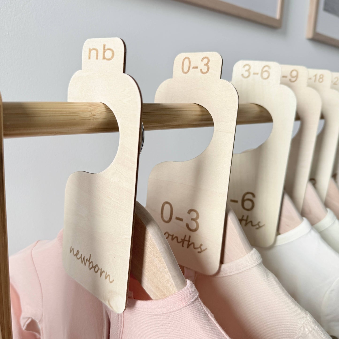 Ali+Oli - Baby Closet Size Dividers & Organizer – Newborn - 24 Months