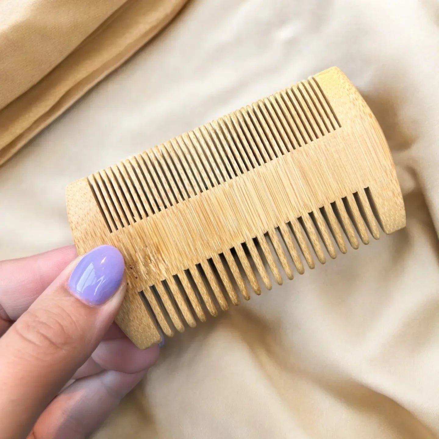 Bamboo Beard Comb
