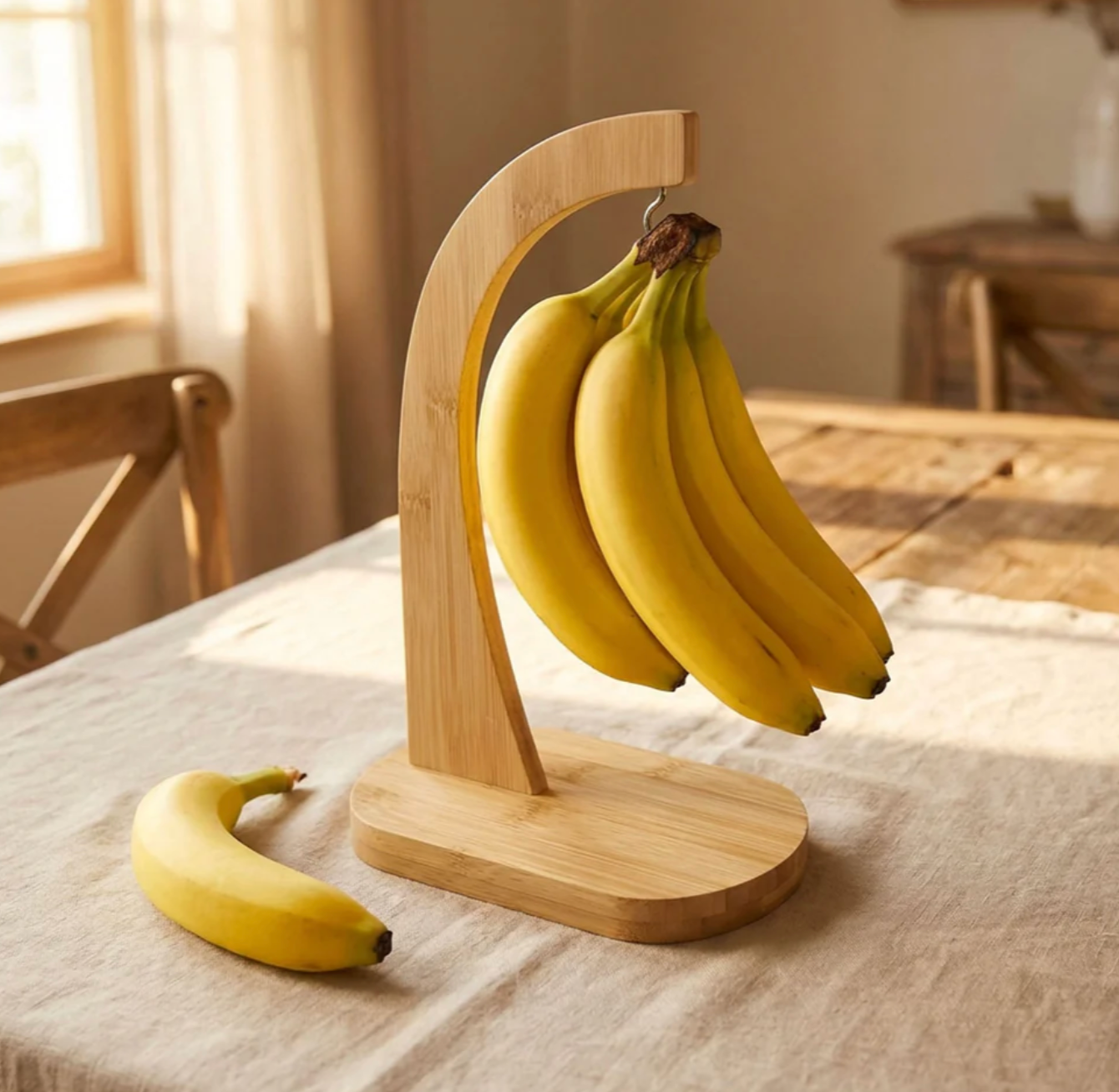 Bamboo Banana Rack