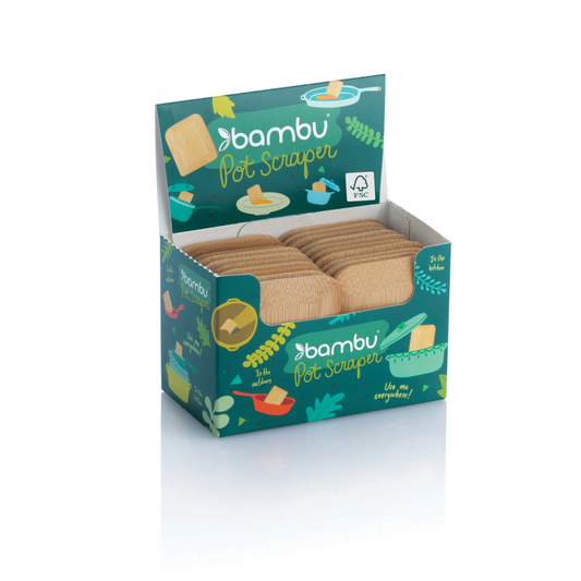bambu® - Pots & Pans Scrapers in Display Unit