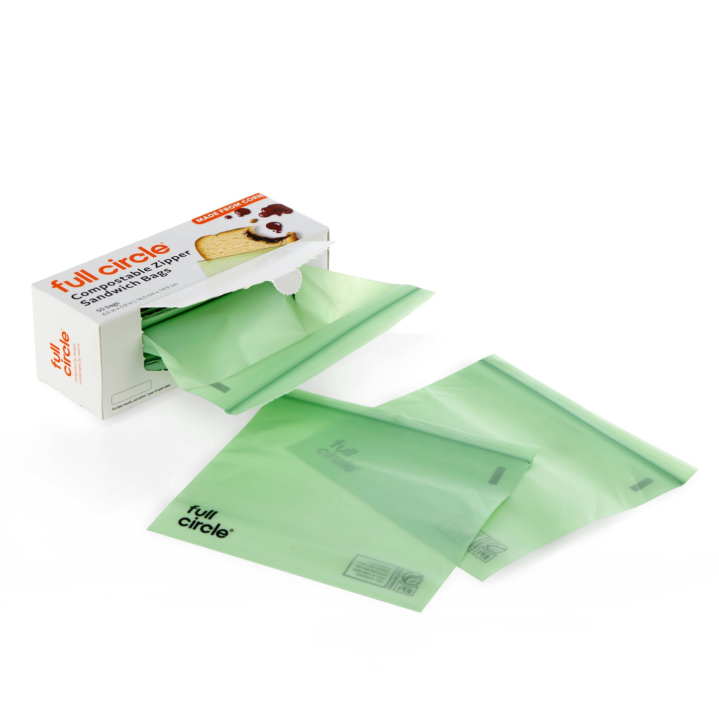 Full Circle Home - Compostable Zipper Bags