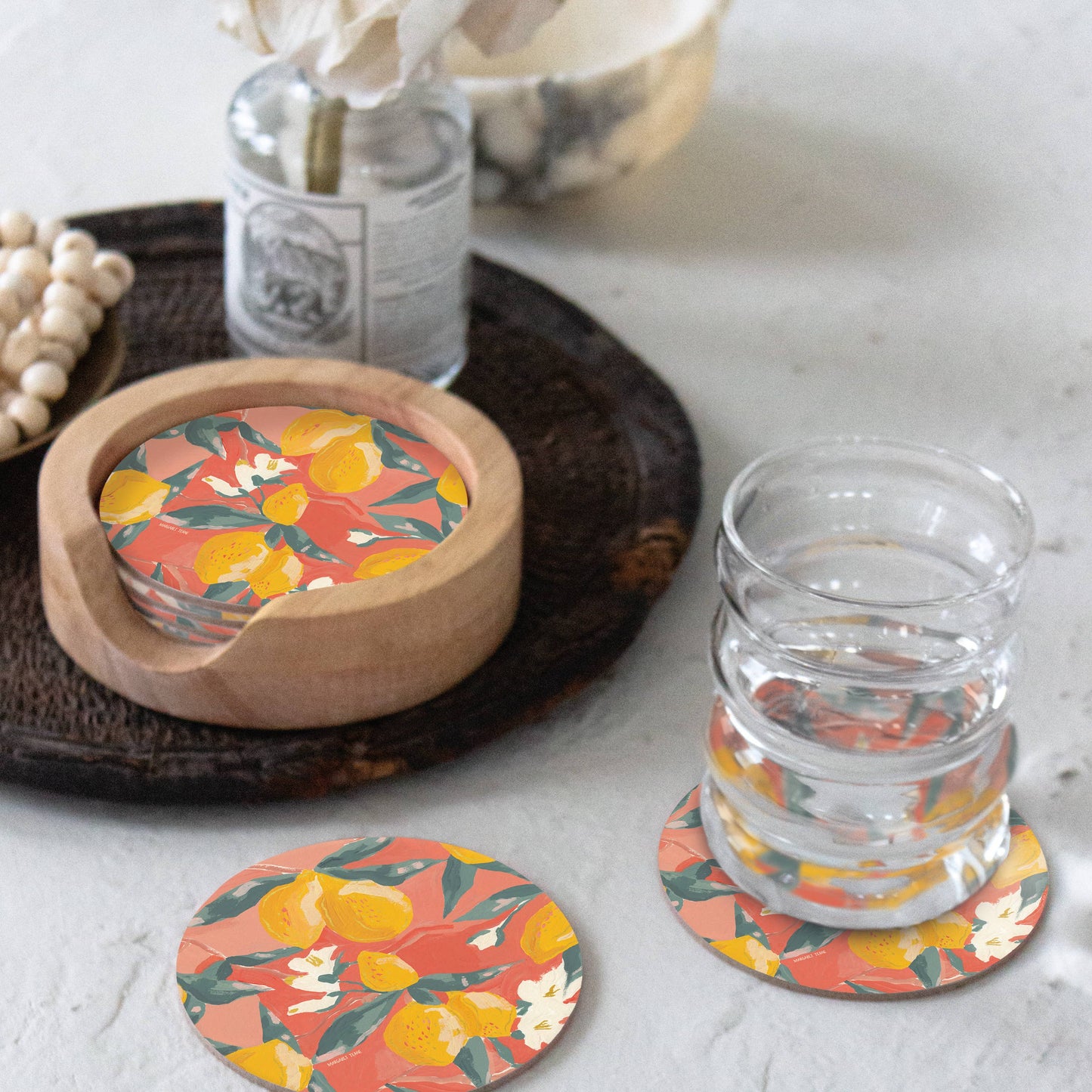 Lemon Drops Seedlings Coaster