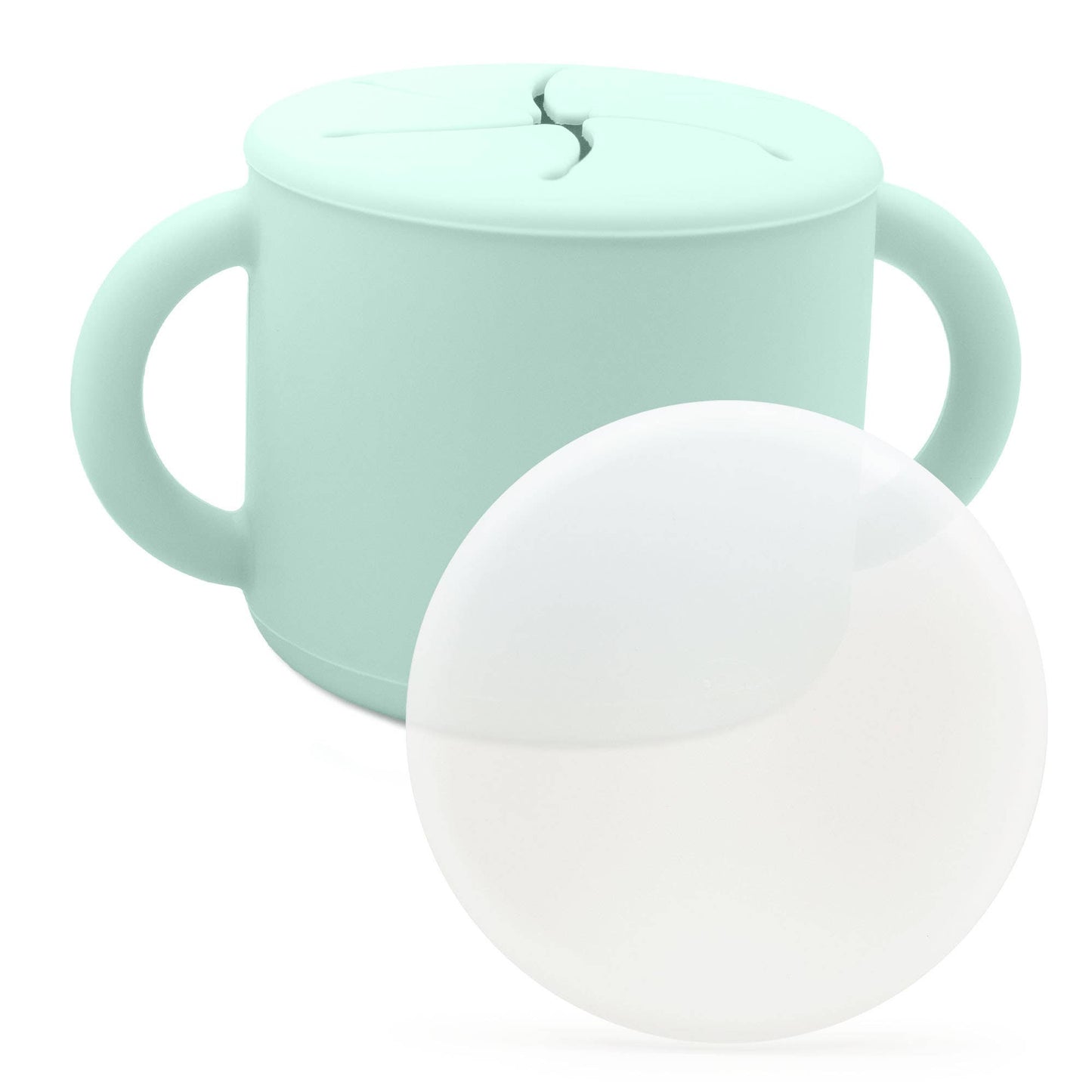 WeeSprout - Silicone Spill-Proof Snack Cup for Babies & Toddlers