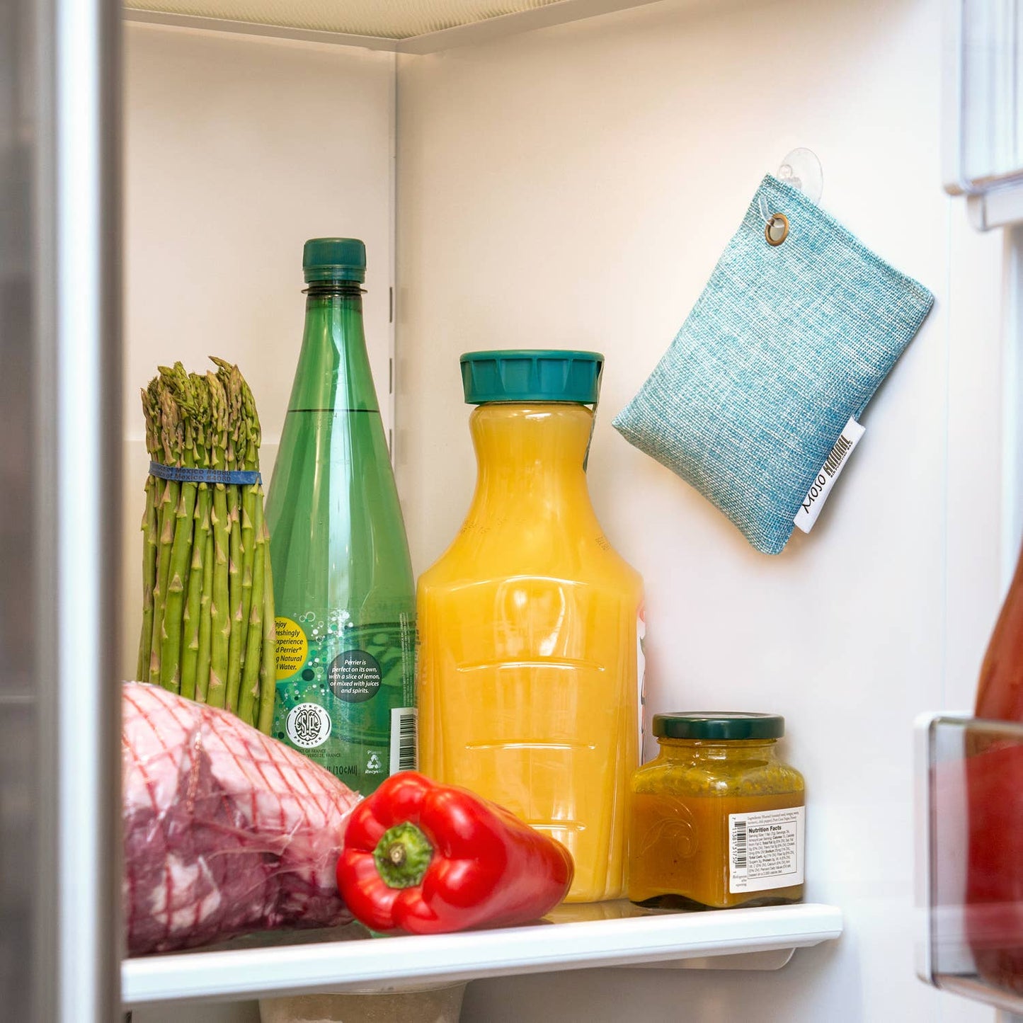 Fridge & Freezer Deodorizer w/ Bamboo Charcoal, Long-Lasting