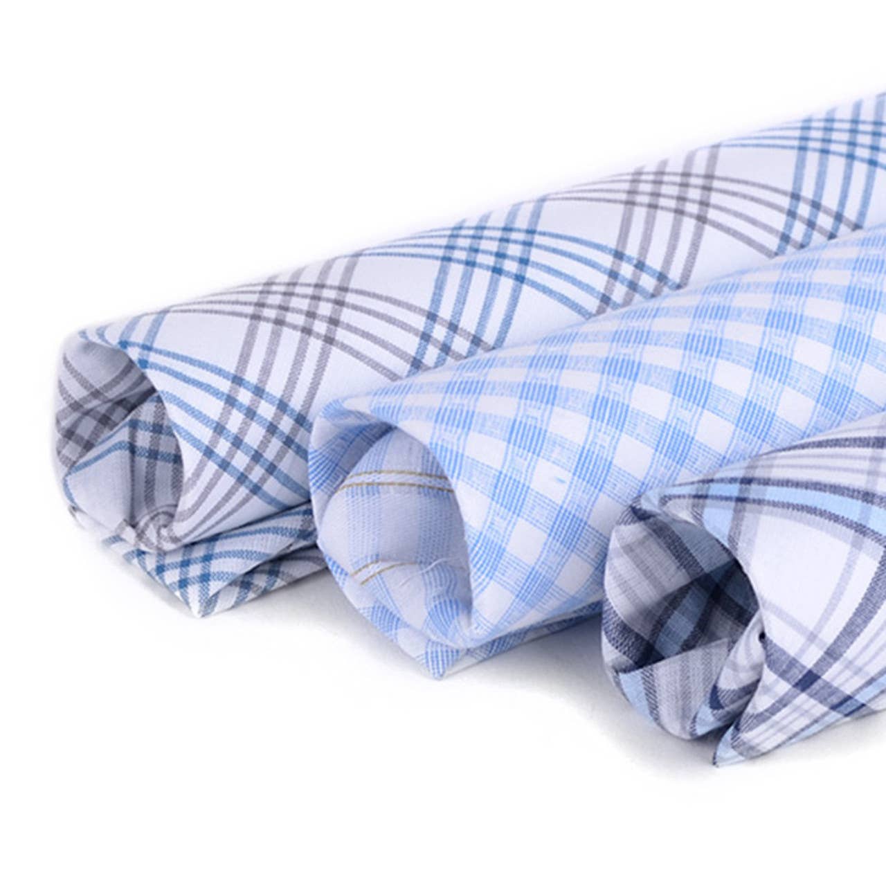 Men's Boxed Fancy Cotton Handkerchiefs 3pcs Set