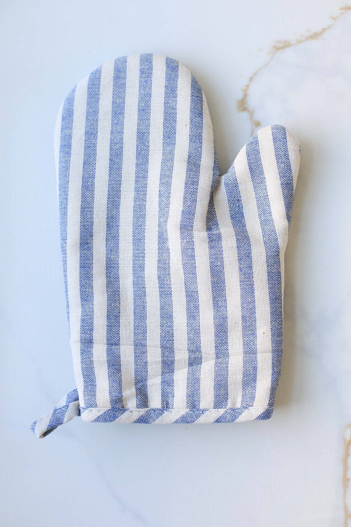 Stripe Oven Mitt