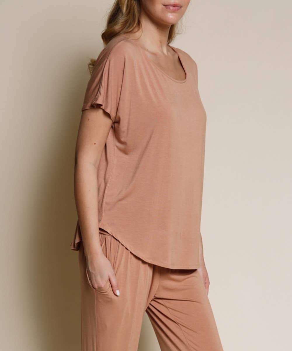 Studio Ko Clothing - BAMBOO CASUAL DOLMAN SLEEVE TOP