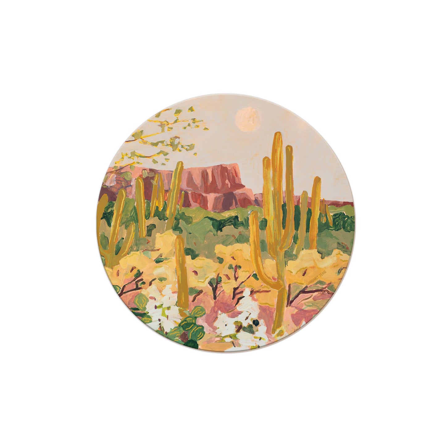 Desert Moonlight Seedlings Coaster