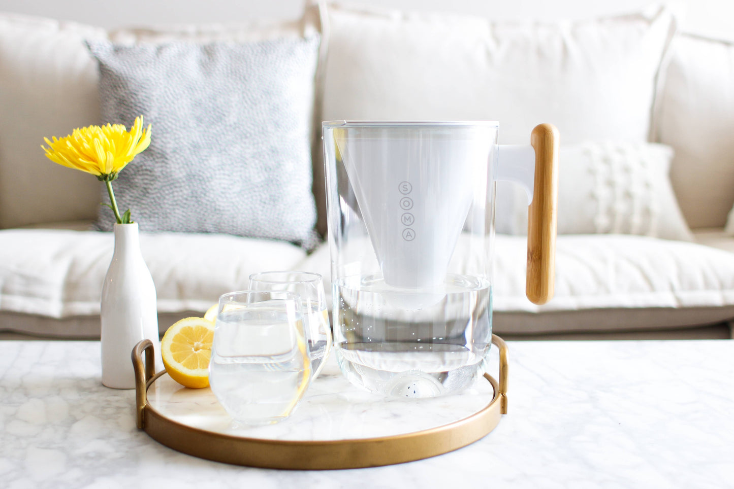 Full Circle Home - Soma 10-Cup Filtered Water Pitcher