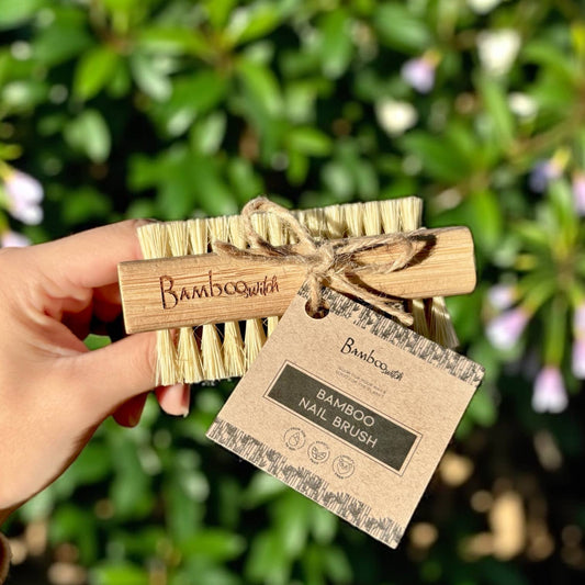 Bamboo Vegan Nail Brush | Self Care | Earth Day Bestseller