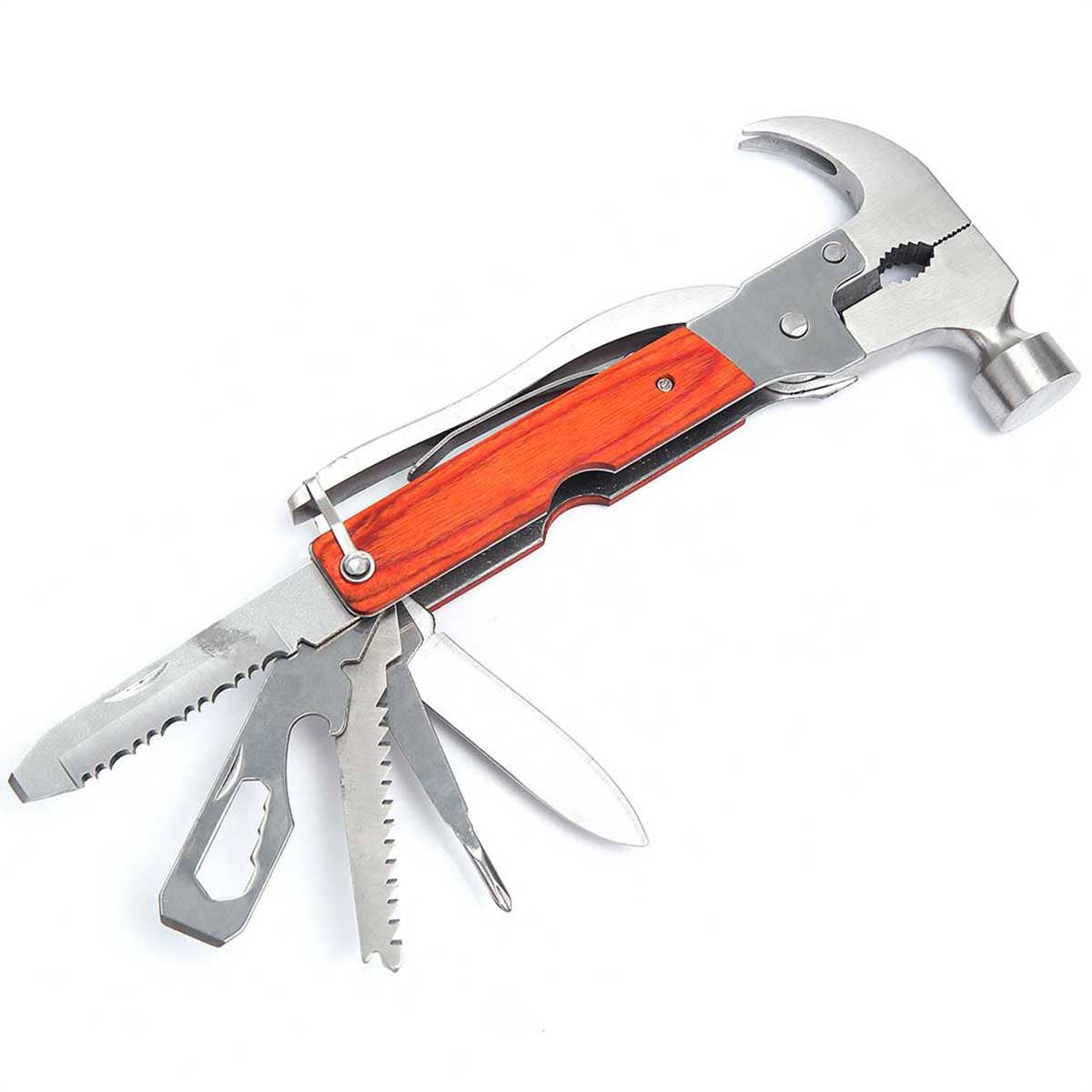Mad Man - Hammer Time 12 In 1 | Stainless Steel Multi-Tool Hammer