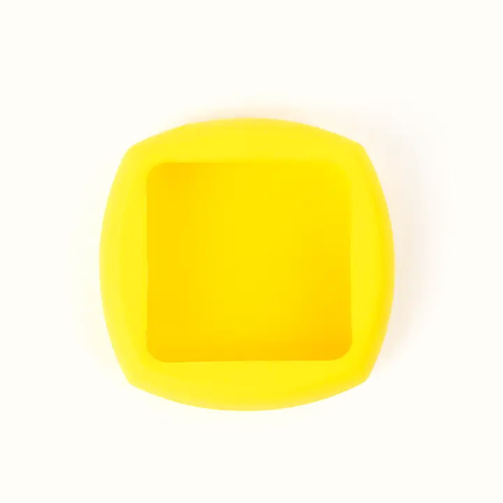 Food Huggers - Reusable Silicone Butter Saver – Yellow
