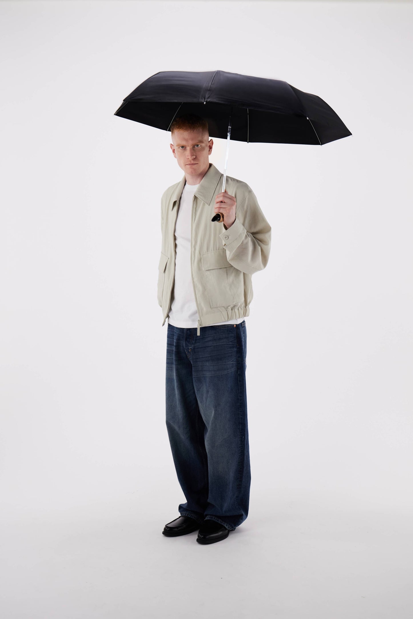 Original Duckhead USA - Classic Black Compact Eco Friendly Duckhead Umbrella