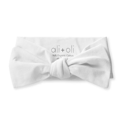 Ali+Oli - Organic Cotton Knotted Bow Headband