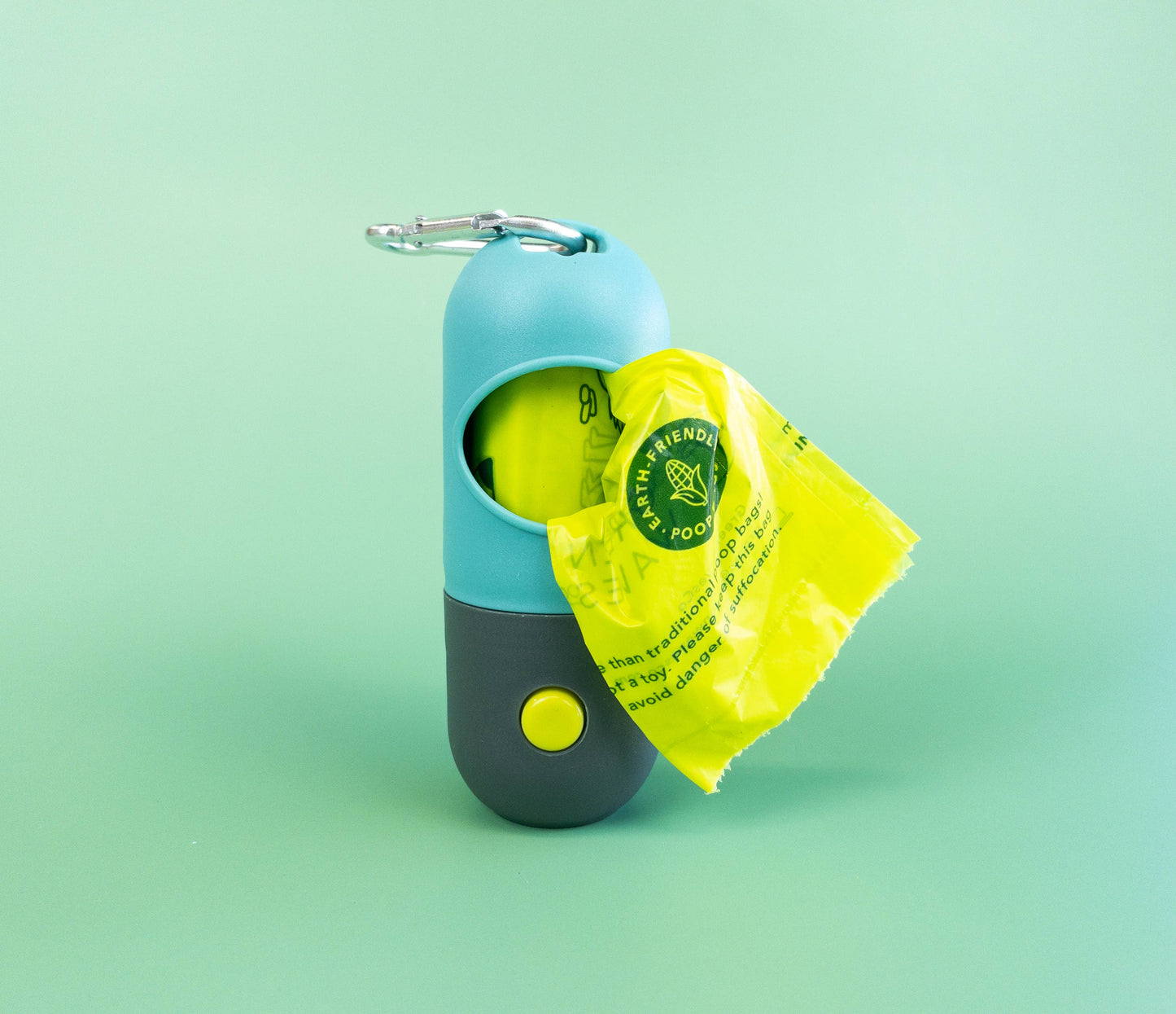 Green Waves Co. - Poop Bag Dispenser with LED Flashlight