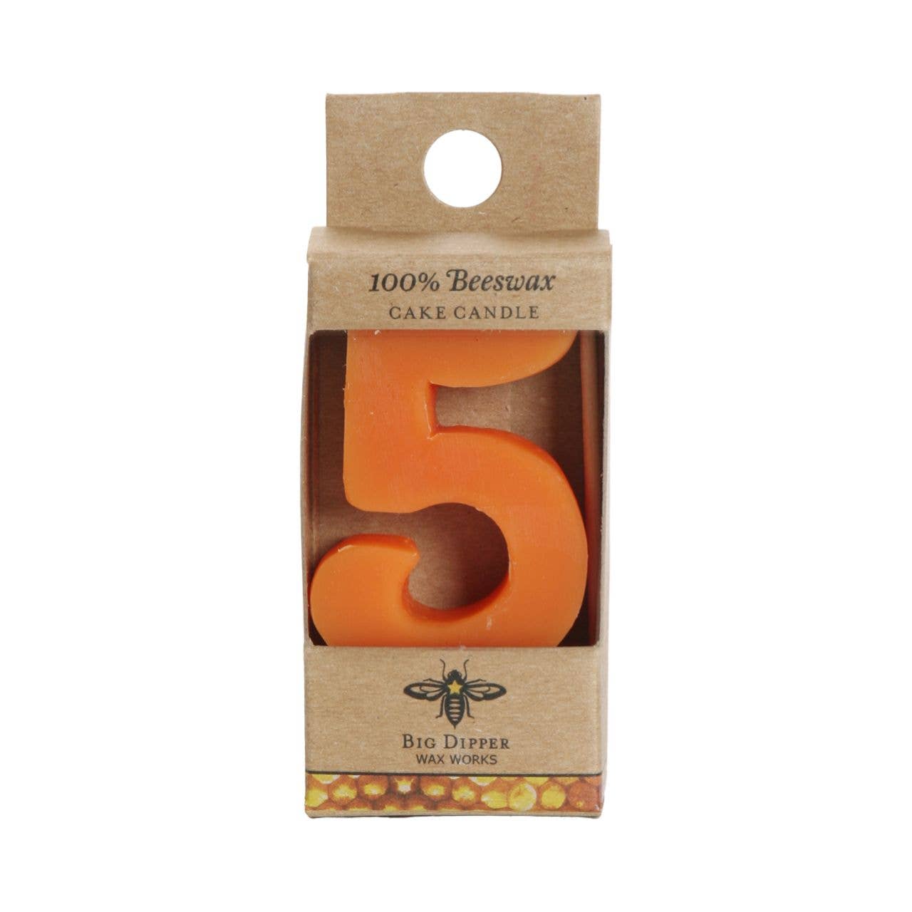 Birthday Cake Candles  Pure Beeswax  Numbers & Shapes