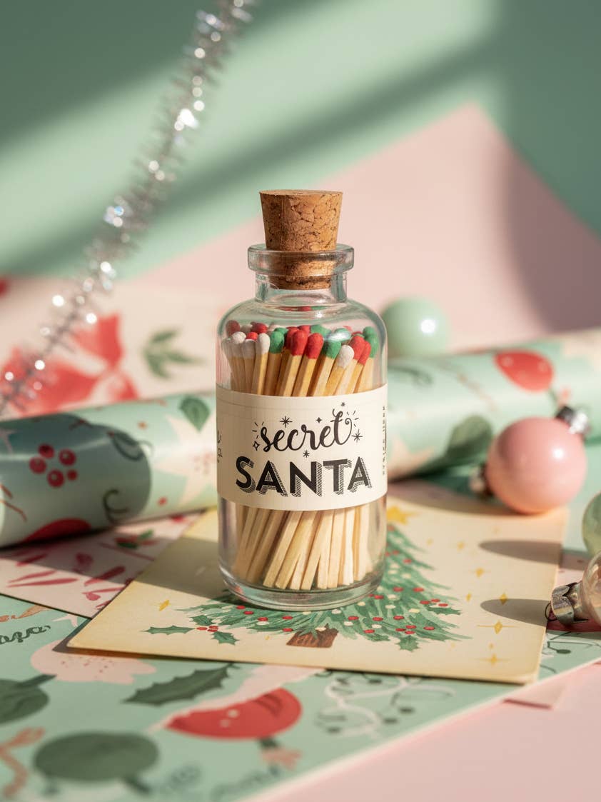 Mini Apothecary Christmas Secret Santa Matches