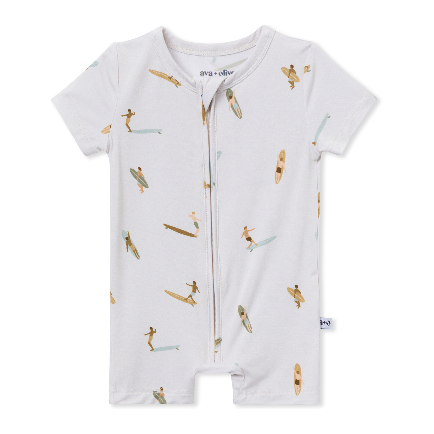 Short Zip Romper