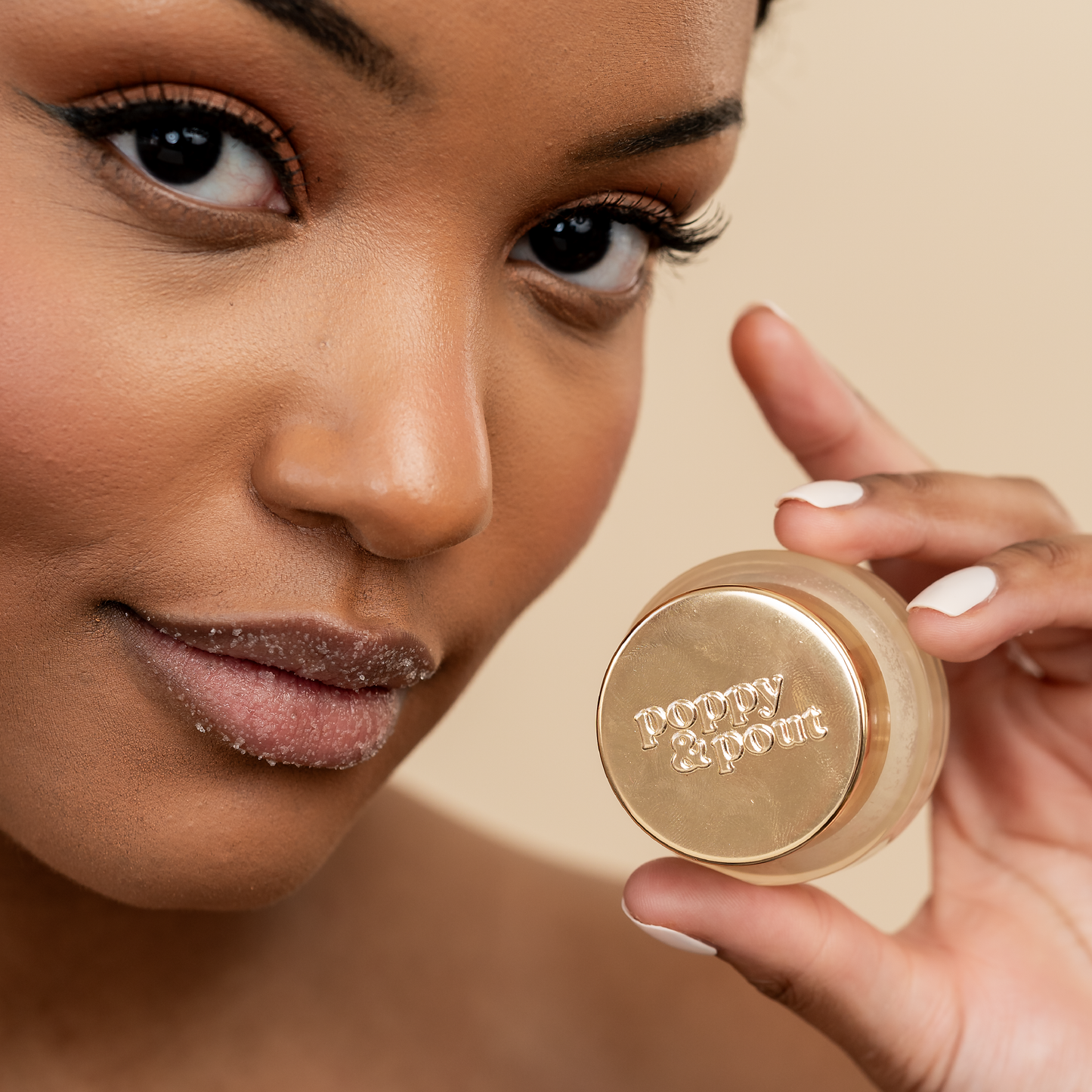 Poppy & Pout - Lip Scrub, Marshmallow Creme