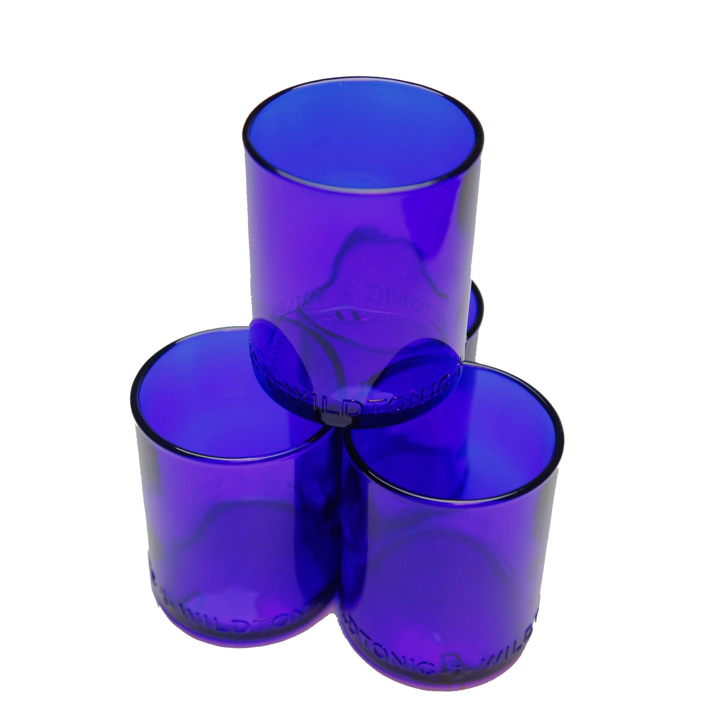 Refresh Glass - 12oz Set of 4 Cobalt Glasses