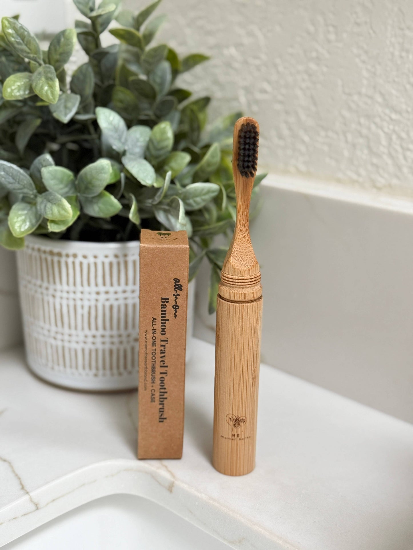 All-in-One Bamboo Travel Toothbrush 2.0