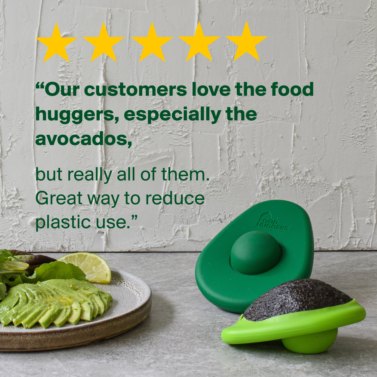 Reusable Silicone Avocado Savers (Set of 2)
